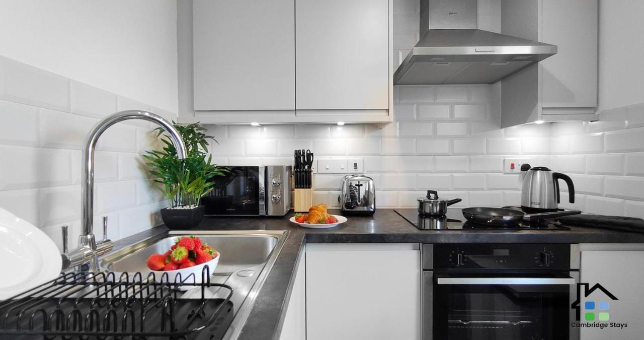 Cambridge Stays Central Apart Hotel 1Br Flats-Easy Walk To City Centre-Parking Buitenkant foto