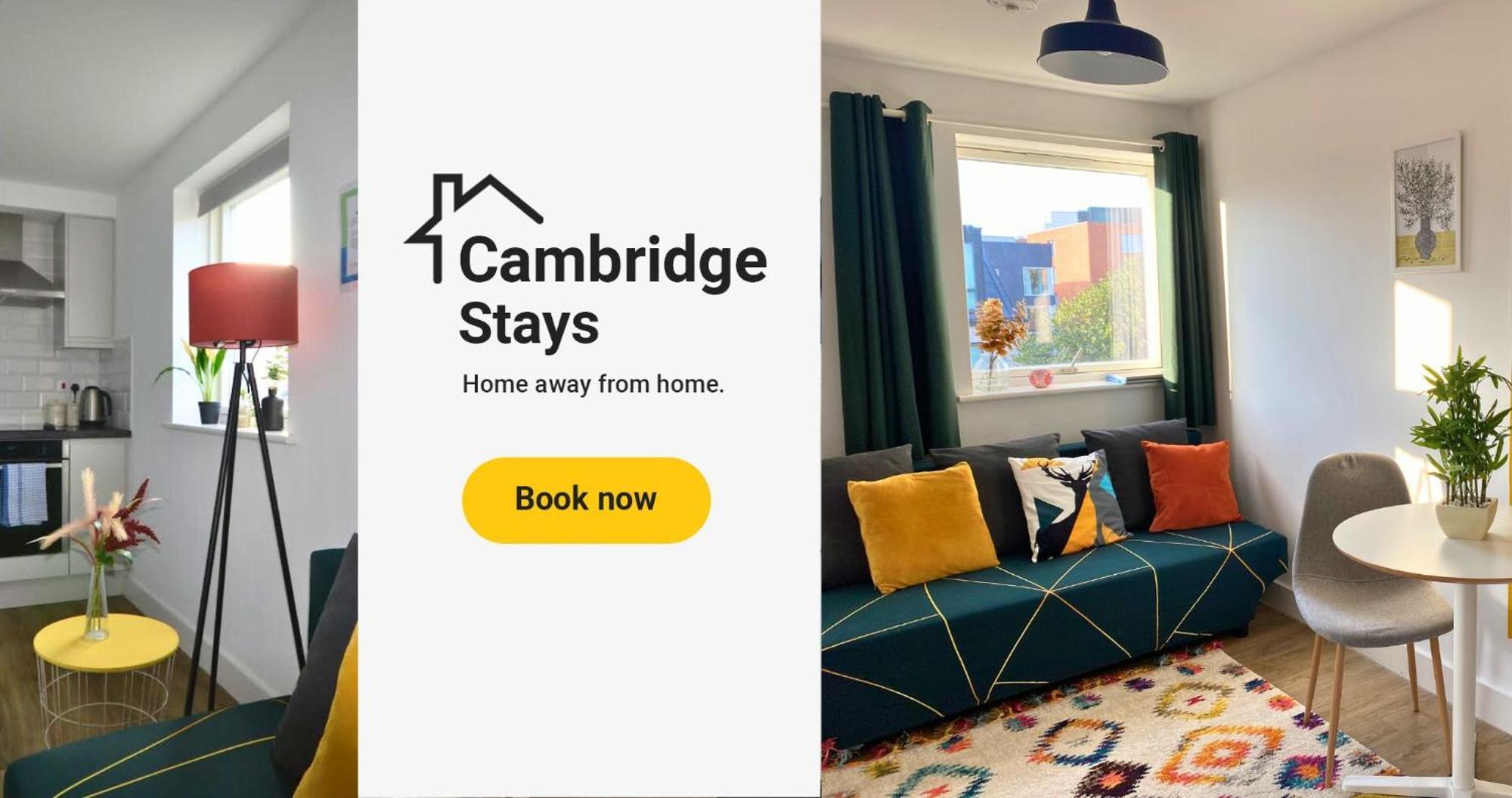 Cambridge Stays Central Apart Hotel 1Br Flats-Easy Walk To City Centre-Parking Buitenkant foto