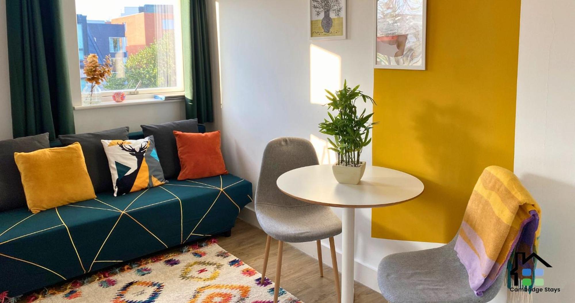 Cambridge Stays Central Apart Hotel 1Br Flats-Easy Walk To City Centre-Parking Buitenkant foto