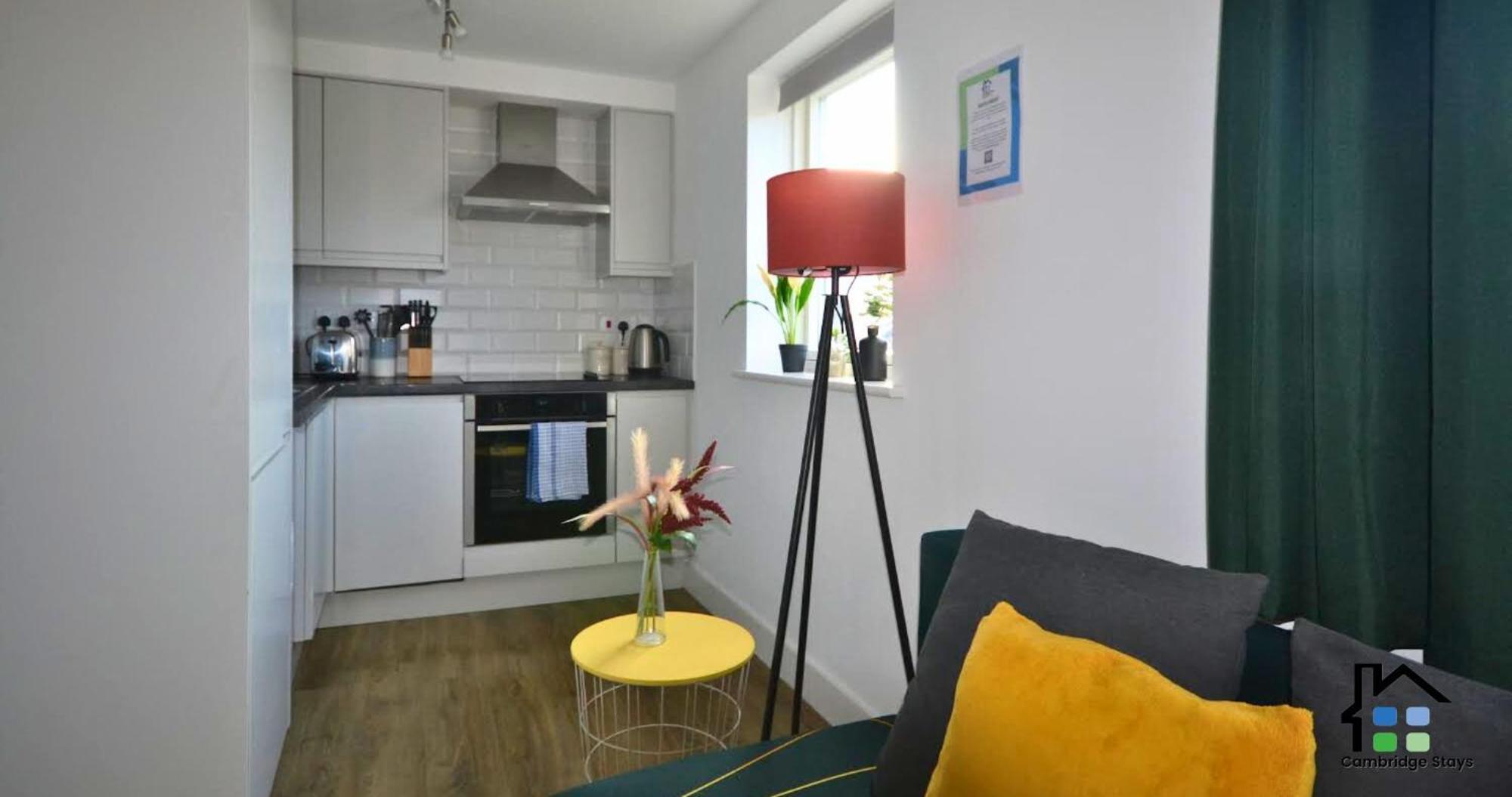 Cambridge Stays Central Apart Hotel 1Br Flats-Easy Walk To City Centre-Parking Buitenkant foto