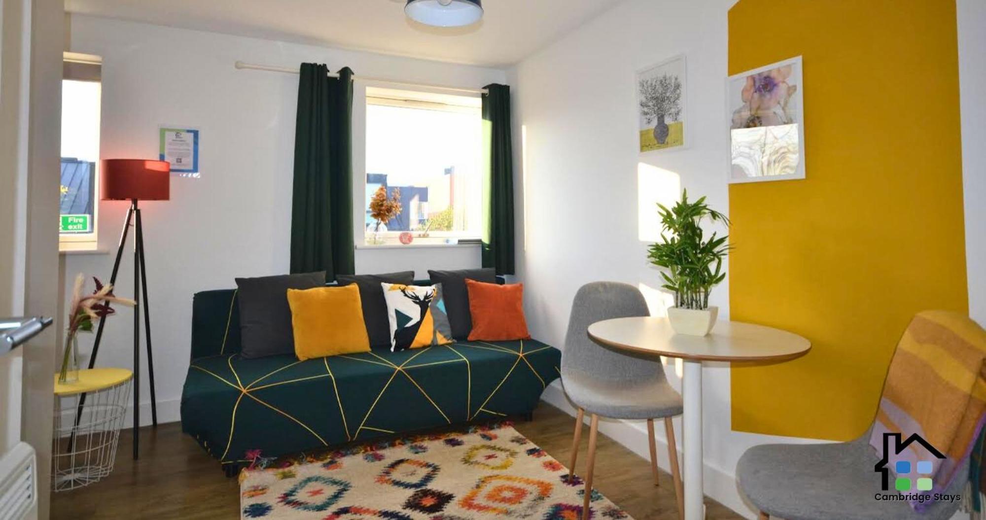 Cambridge Stays Central Apart Hotel 1Br Flats-Easy Walk To City Centre-Parking Buitenkant foto