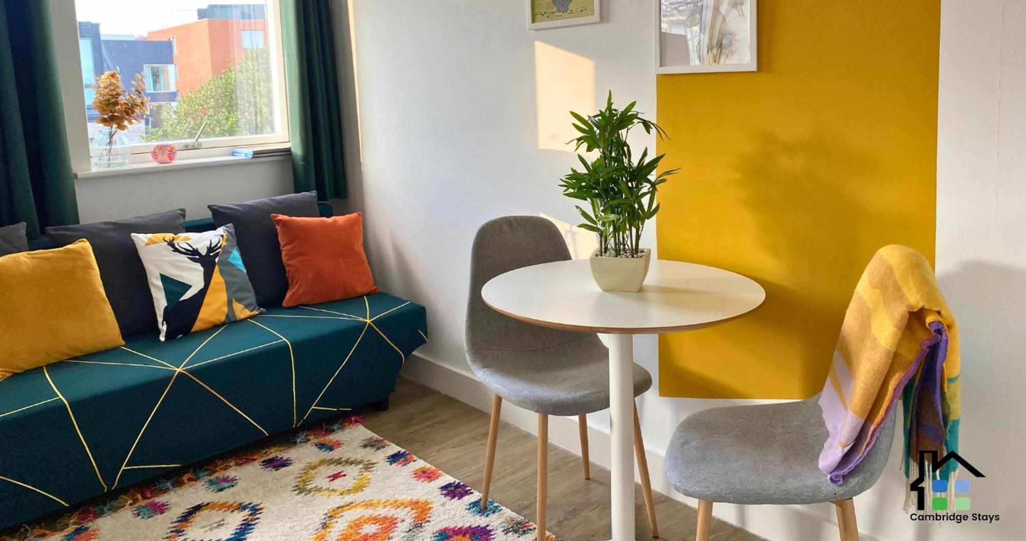 Cambridge Stays Central Apart Hotel 1Br Flats-Easy Walk To City Centre-Parking Buitenkant foto